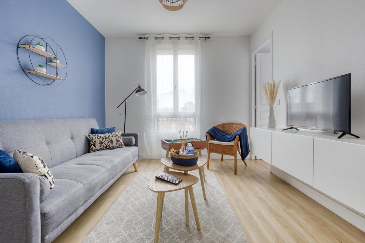 Metro 7 - Gare C - Parking Private- Easy Check-In Apartment Ivry-sur-Seine Exterior photo